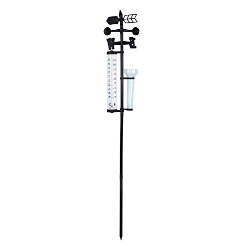 3 in 1 Wetterstation Messgerät Regenmesser Windanzeige Outdoor Gartenthermometer MEHRWEG VERPAKUNG