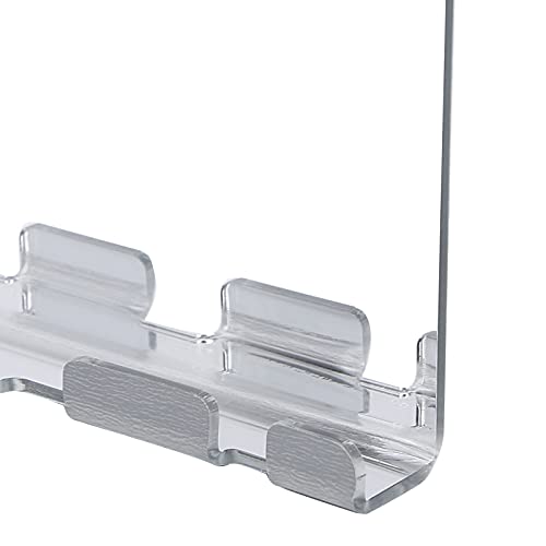 Zjchao Anti Fog Shower Mirror, Fogless Bathroom Squares Shower Mirror Fog Free Shatterproof Shaving Mirror With Shaver Hook Frameless Bathroom Shaving Mirror For Men And Women Home Traveling Use #TOP6