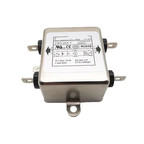 Filtro de potencia 10A CW4E para solucionar fallos por interferencias electromagnéticas 2