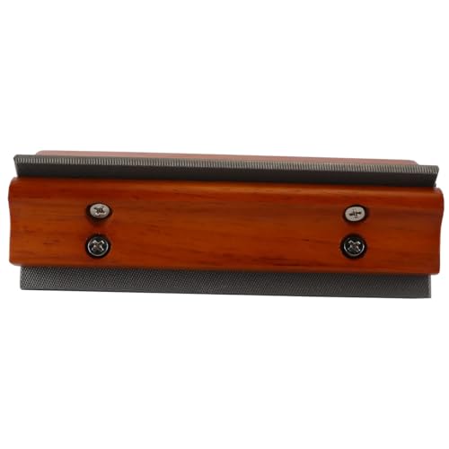 Alnicov Lime à chanfreiner multifonctionnelle 3 en 1 pour frettes de Guitare, en Bois Massif,...