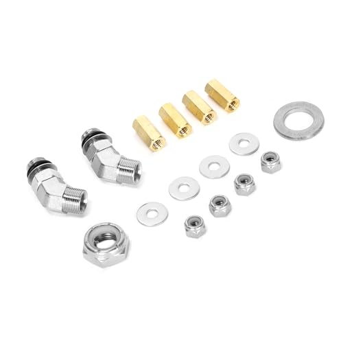 Kit pompe à carburant hydraulique étanche avec écrous en laiton compatible Baystar et Seastar