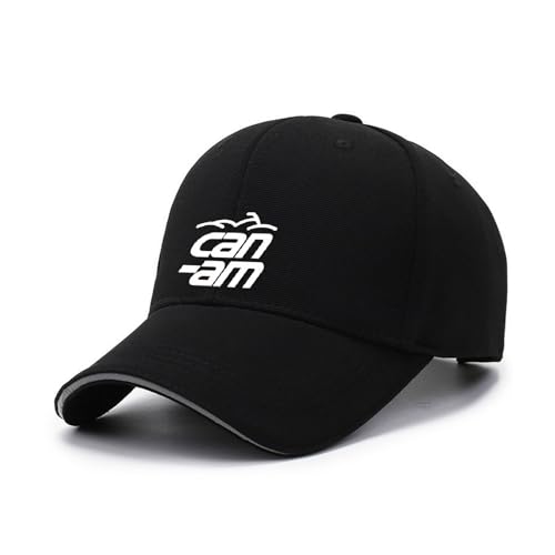 MGTERN Gorras de béisbol clásicas C.a.n-a.m, Pico completo, ala de anchura media, Gorra para papá, tío y abuelo, sombra