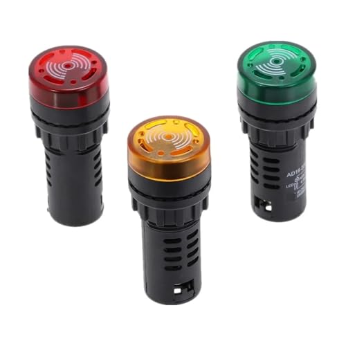 Piloto LED verde de 22mm AD16-22SM para control de maquinaria textil 2
