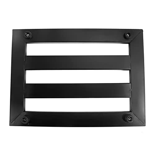 Pedal de Efectos de Guitarra Pedalera de Efectos de Aleación Portátil para Guitarras Eléctricas de 370x274x40 Mm con Gancho y Bucle con Respaldo Adhesivo de Grado Profesional