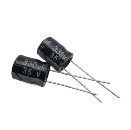 Condensateur électrolytique 330UF 35V 10x13mm radial pour circuit imprimé PCB x500