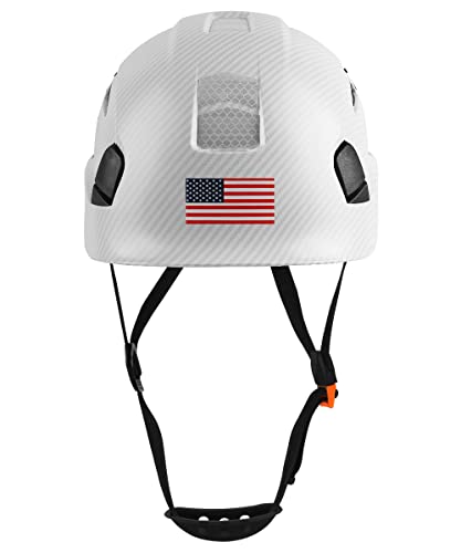 Image of GREEN DEVIL Safety Helmet Hard Hat Adjustable Lightweight Vented ABS Work Helmet 6-Point Suspension ANSI Z89.1 Approved Ideal for Industrial & Construction