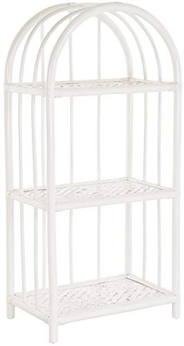 korb.outlet Badregal mit DREI Ablagen, Rundbogen Regal/Standregal...