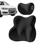 Lendenkissen Für Auto - Kopfstützenunterstützung, Ergonomisches Atmungsaktives Memory-Kissen, Kopfstützen Unterstützung | Für Pendeln Reisen Täglichen Gebrauch Büro Zuhause Fahrzeuge Rennen