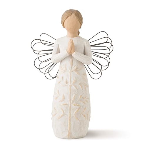 Willow Tree a Tree, a Prayer, May You find Strength, Beauty and Peace Each Day, A Gift for Baptism, First Communion, Confirmation, an Expression of Comfort, Hope, Healing, Sculpted Hand-Painted Angel