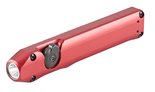 Image of Streamlight 88814 Wedge 1,000-Lumen Max 300-Lumen Standard 1,200-Candela Flat Everyday Carry Flashlight, Includes USB-C Cable and Lanyard, Red