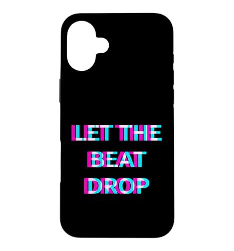 Let The Beat Drop DJ Techno Dubstep House EDM Festival Rave �X�}�z�P�[�X iPhone 16 Plus �p