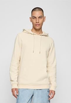 Urban Classics Men's Basic Hoodie - Soft Sweatshirt With Drawstring Hood, Kangaroo Pocket, Ribbed Cuffs - View #13