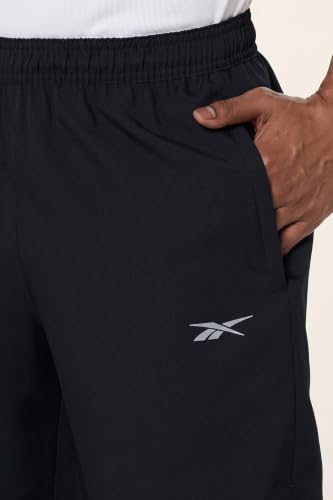 Image of Reebok Men's Polyester Blend Training Shorts - Durable Breathable Gym Shorts for Men | Sports Shorts for Men | Workout Fitness Shorts - Non-Restrictive with Pockets
