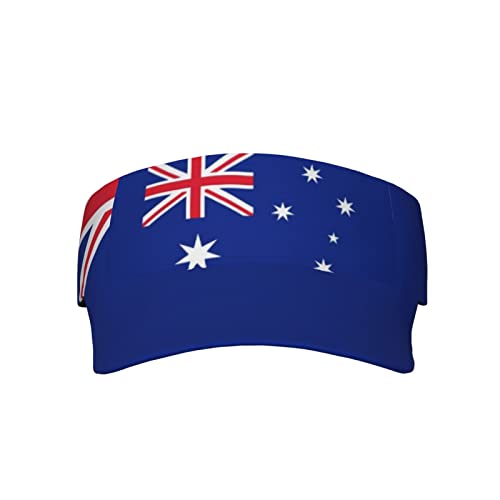 Image of Cute Funny Flag Hat Women Men Adjustable Flag Sport Sun Visor Hat Summer Fashion Sun Cap Beach Flag Hat