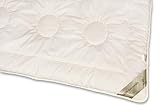 franknatur - Bettdecke KBA Bio Baumwolle Winter Decke waschbar Nancy 135x200