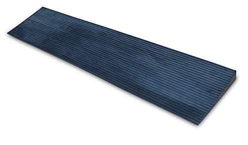 Türschwellenrampe 3,0cm Rollstuhlrampe Gummirampe Auffahrrampe Schwellenrampe für Rollstuhl, Kinderwagen oder Rollator