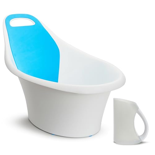 Image of Munchkin® Sit & Soak™ Baby Bath Tub with Bath Rinser