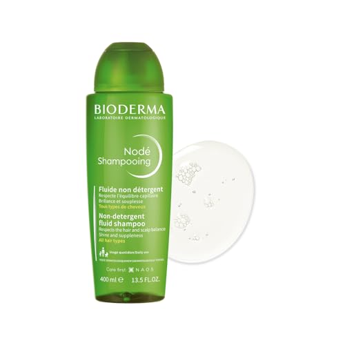 Image of Bioderma Node Shampooing - Cleanses, Respects and Protects | Daily Use Gentle Clarifying Water-Based Shampoo | SLS Free, 400ml