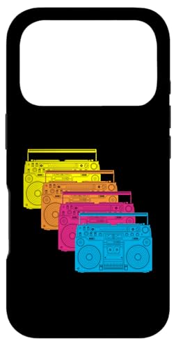 Ghetto blaster 90s 80s party DJ disco music Ghettoblaster Case for iPhone 17 Pro