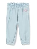 s.Oliver Junior Baby Girls Jeans Hose, Loose Fit, Blue, 86