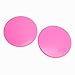 XIASABA Core Sliders Dual Sided Gliding Discs Full Body Workout Fitness Home Exercise Equipment Round Portable for Strength Training (Roseate)