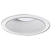 Halo Recessed 429P 6-Inch Day form Cone Trim and Splay Reflector, White