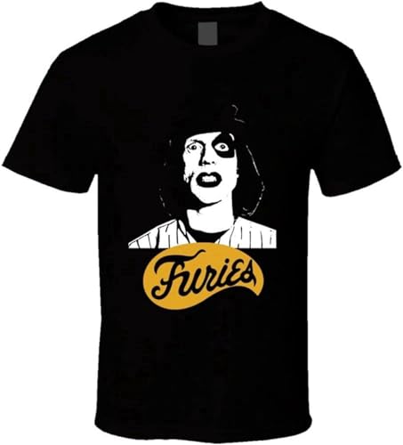 Baseball Furies Warrior Retro Movie Fan Mens T Shirt Black Size L Baseball Furies Warrior Retro Movie Fan Mens T Shirt Black Size L