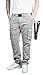 Produktbild Indicode Rocky Herren Cargohose mit Gürtel Cargo Hose Freizeithose Wanderhose Trekkinghose Outdoorhose (XL, Hellgrau)