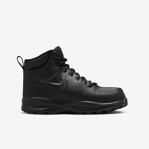 Nike Manoa Big Kids' Boots (HF0750-001, Black/Black/Black) Size 5.53