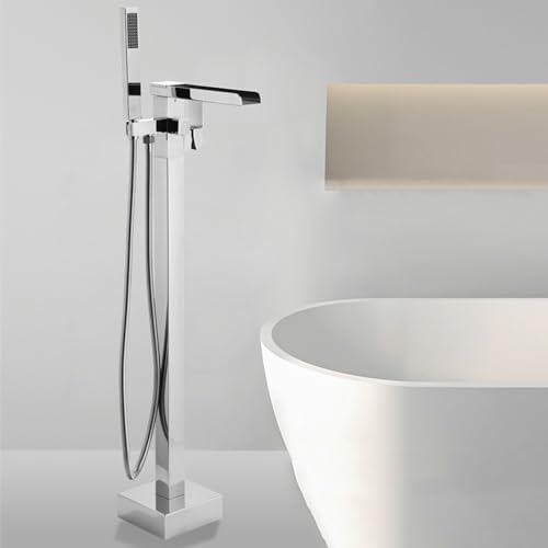Robinet de bain cascade doré pour sublimer vos moments de détente