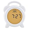 Alecto BC100 – Sveglia educativa con Allarme/Luce Notturna, Colore: Bianco
