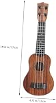 Toyvian Acoustic Guitar for Beginners Acoustic Guitar Kids Playsets Ukulele Child Color Box Set
