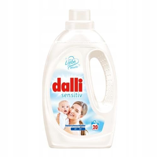 Dalli Sensitiv - Detergente universal (apto para la piel, 20 W, 1,1 l)