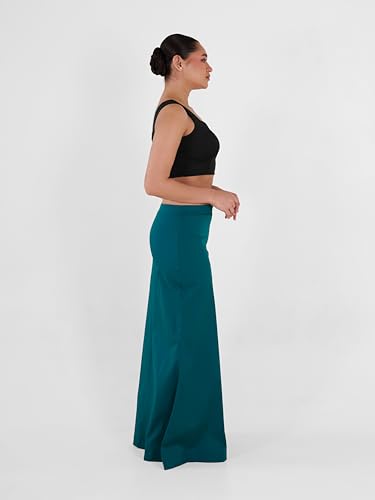 Image of I AM BY DOLLYJAIN D'coat Simple with Extender Length Adjustable for Women - 99% Cotton, 1% Lycra Stylish Lightweight Coat for Casual and Formal Wear