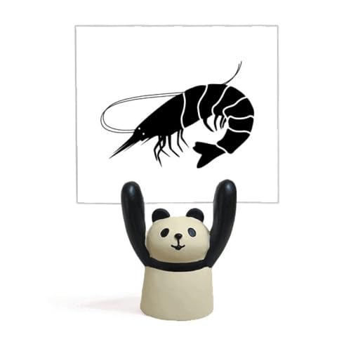 Cartoon animal panda mémo stand unique à offrir pour passionnés d'animaux