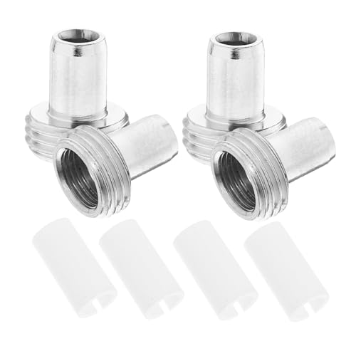 VILLFUL Fiber Optic Tube Sleeve Inspection Tool Kit Ceramic Ferrule Metal Tip for Red Light Accessories