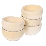 Mini bol : idéal pour la décoration diy, les loisirs créatifs, les anniversaires, etc. très créatif et polyvalent, il peut servir de mini bol à soupe