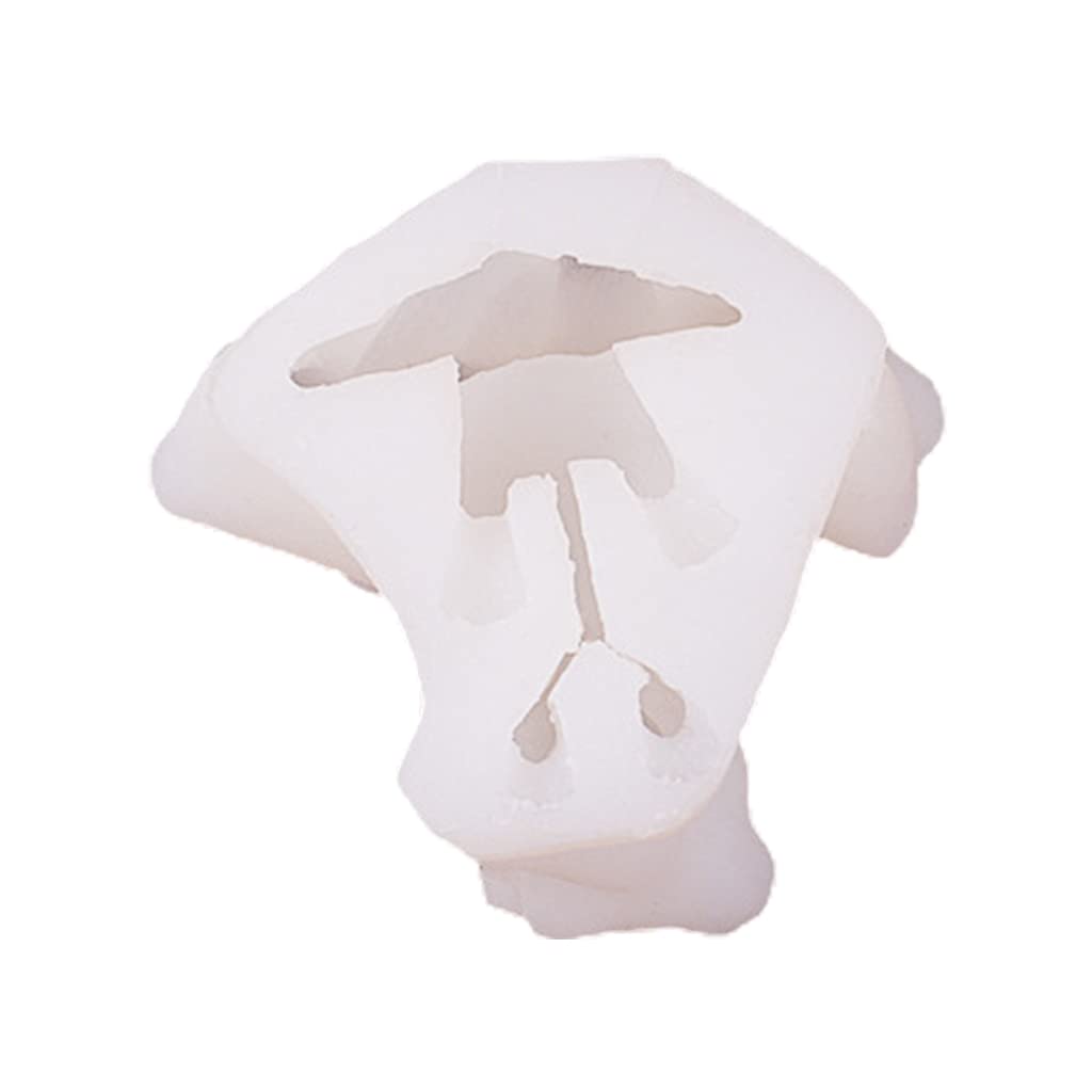 Elnwnnkc Nine-tailed Foxes Crafts Silicone Mold Epoxy Resin Jewelry Mold Resin Casting Pendant Mold Suitable for Resin