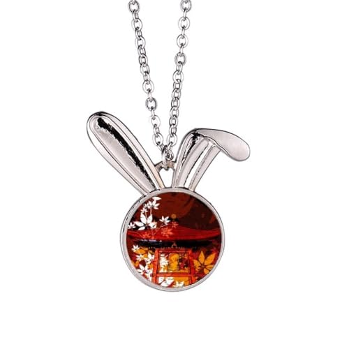 Collier lapin japonais idée cadeau anniversaire original femme