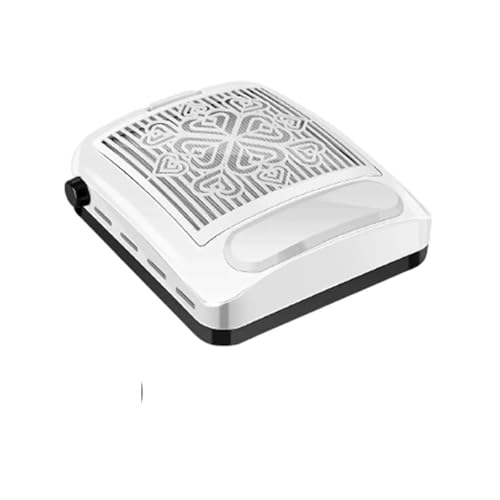 ネイル 集塵機、 100W ネイルダストコレクター 取り外し可能なフィルタースクリーン 4500RPM マニキュアマシンツール 強力な吸引抽出ファン