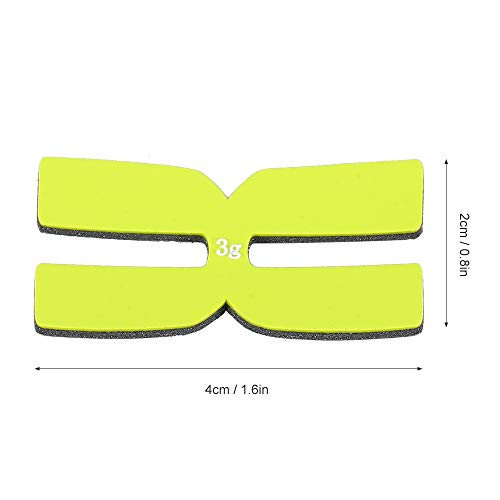 Ferramenta Raquete, Andoer 6 unidades 3g raquete de tênis tiras de equilíbrio de peso fitas de silic