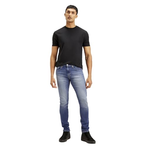 Image of Levi's Men's 512 Slim Tapered Fit Blue Jeans