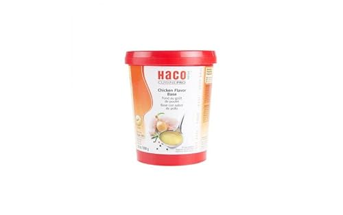 Haco Cuisine Pro, Supreme Chicken Flavor Base Paste, 32 Oz - Classic Chicken Consommé - GMO Free, Lactose Free
