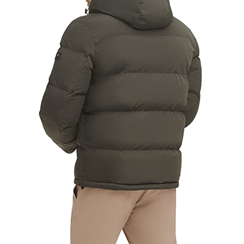 Image of Tommy Hilfiger Men's Classic Hooded Puffer Jacket (Standard and Big & Tall)