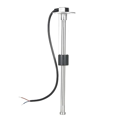 Sensor de nivel de combustible y agua de acero inoxidable 240-33 ohmios para barcos 4