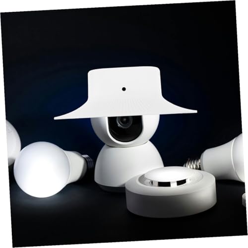 Protector Resistente la Intemperie para Cámara Exterior con Capucha Plástica Antirreflejos 6