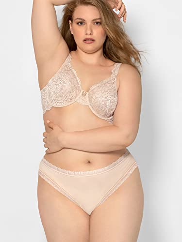 Smart & Sexy Women's Signature Lace Unlined Underwire Bra, In The Buff, 38C #TOP7