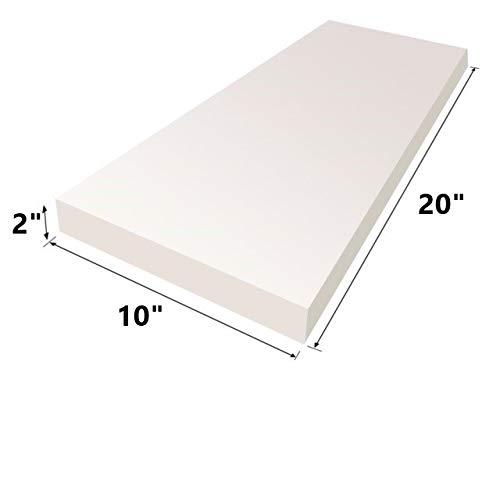 Dream Solutions USA Upholstery Visco Memory Foam Sheet- 3.5 lb High Density 2