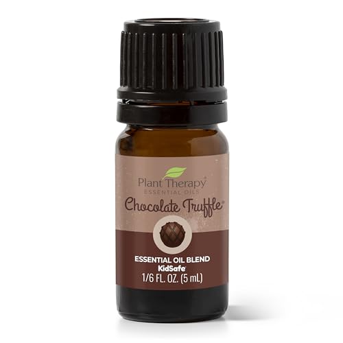 Plant Therapy Chocolate Truffle Essential Oil Blend 5 mL (1/6 oz) 100% Pure, Undiluted, Therapeutic Grade