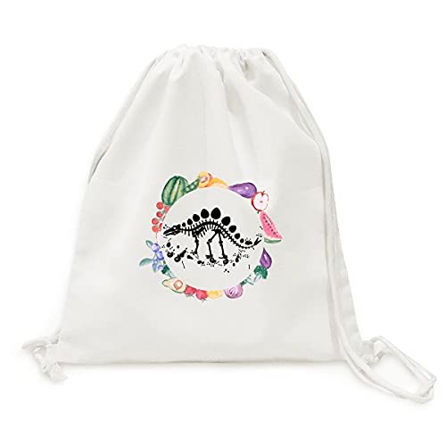 Sac stégosaure dragon grass pliable anti déchirure fruits légumes